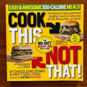 Cook This, Not That! Paperback Book